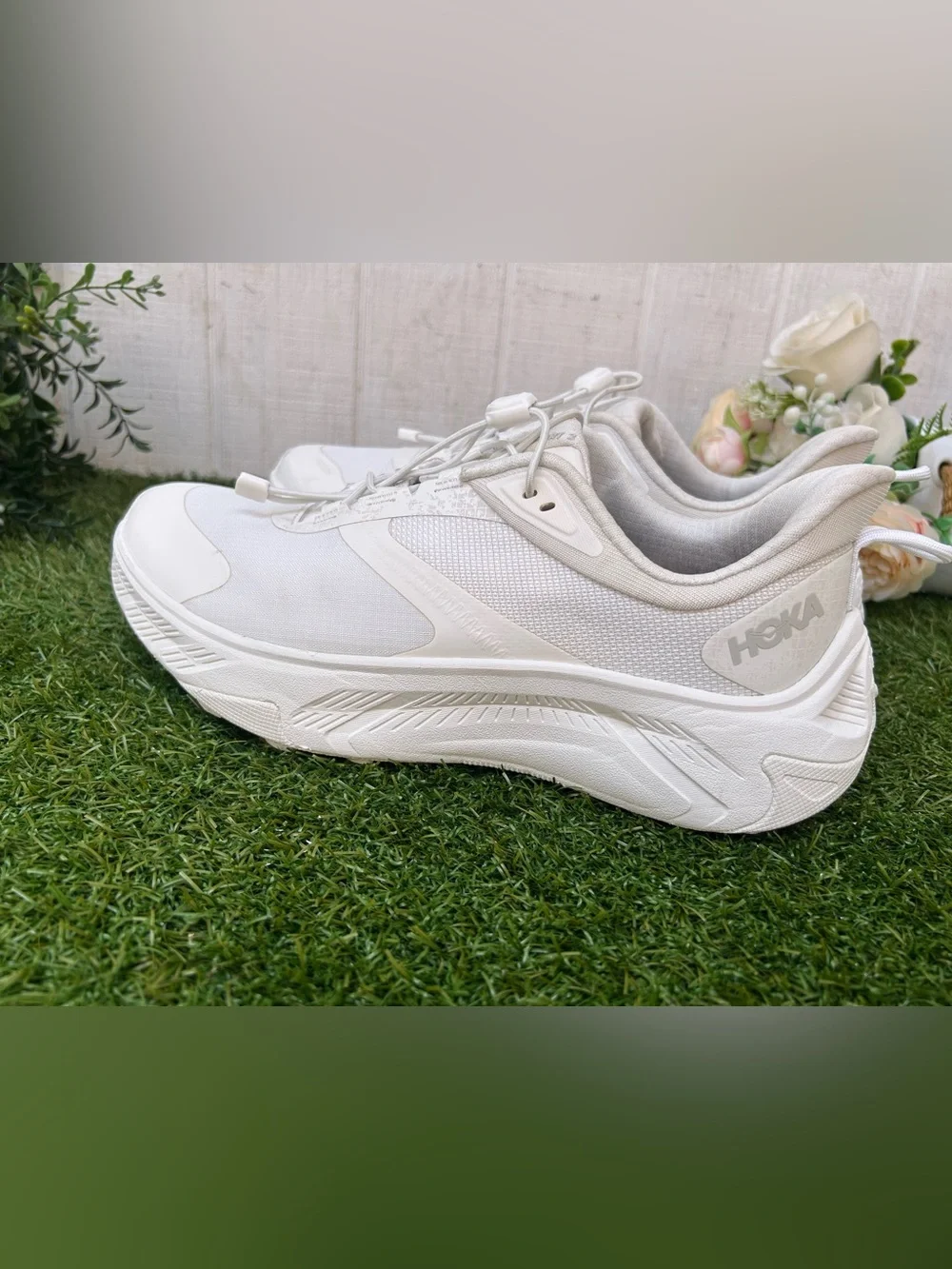 HOKA Transport 2 Women's White/White size 8.5 gently used